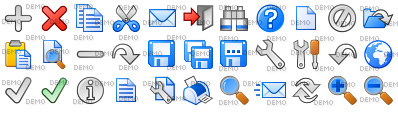Иконки для программы Toolbar Icons for ReadyIcons.com