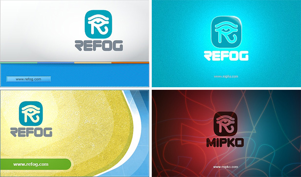 Set of Nag-screens for Refog