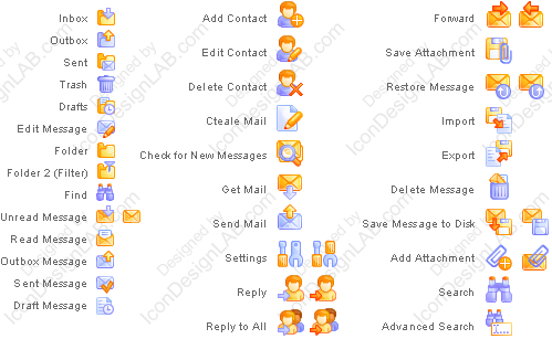 Иконки для программы Reach-a-Mail